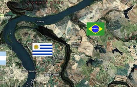 Frontiera  Argentina, Paraguay, Brasile e Uruguay