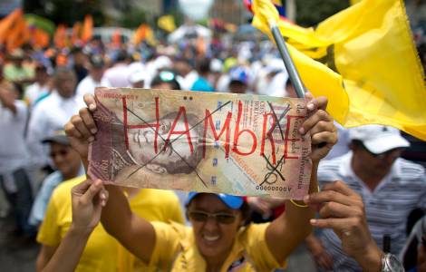 Manifestazione a Caracas